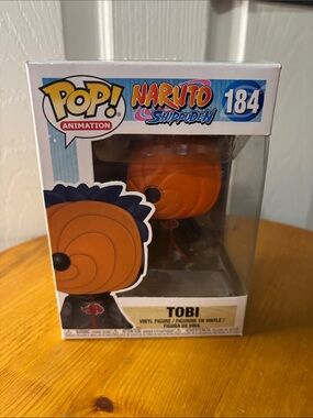 Funko Pop! Naruto Shippuden #184 Tobi Vinyl Figure NWT